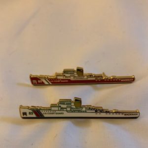 Hat/Lapel - White Hull